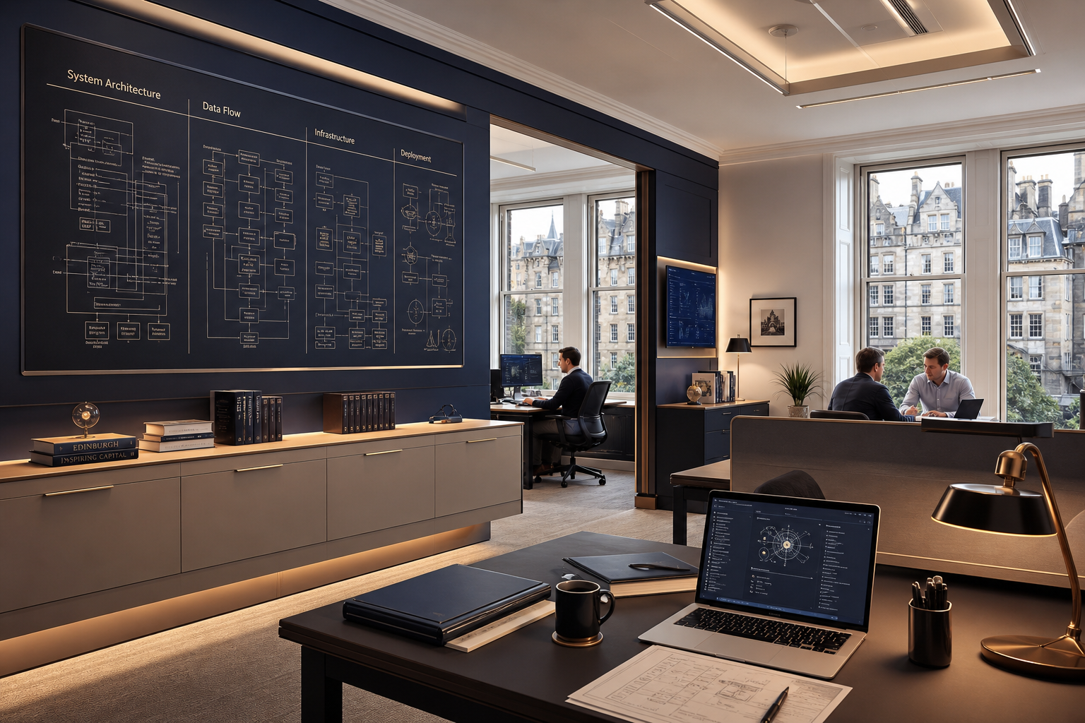 FAVLORA MARKS LTD Edinburgh office and professional workspace