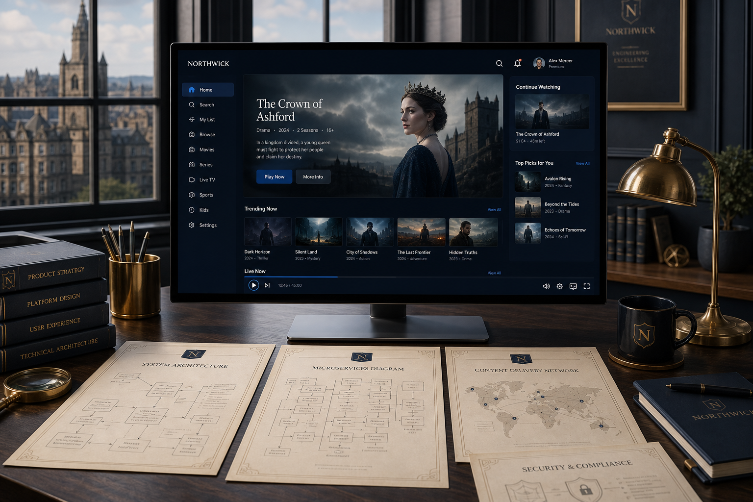 OTT streaming platform development outcome by FAVLORA MARKS LTD